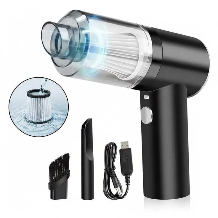 Rechargeable Portable Car Vacume Cleaner