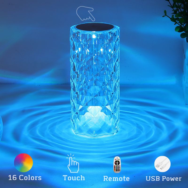 Crystal Diamond Lamp