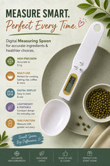 Multi-Function Digital Spoon Scale – 0.1g Precision Kitchen Weighing Scale