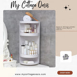 360° Rotating Corner Storage Organizer