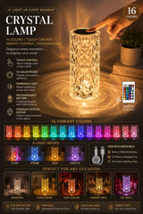Crystal Diamond Lamp