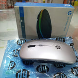 HP W10 Wireless Mouse - Slim Silent Stylish 2.4GHz Wireless Optical Mouse With Ergonomic Design Plug And Play USB Receiver For Laptop PC