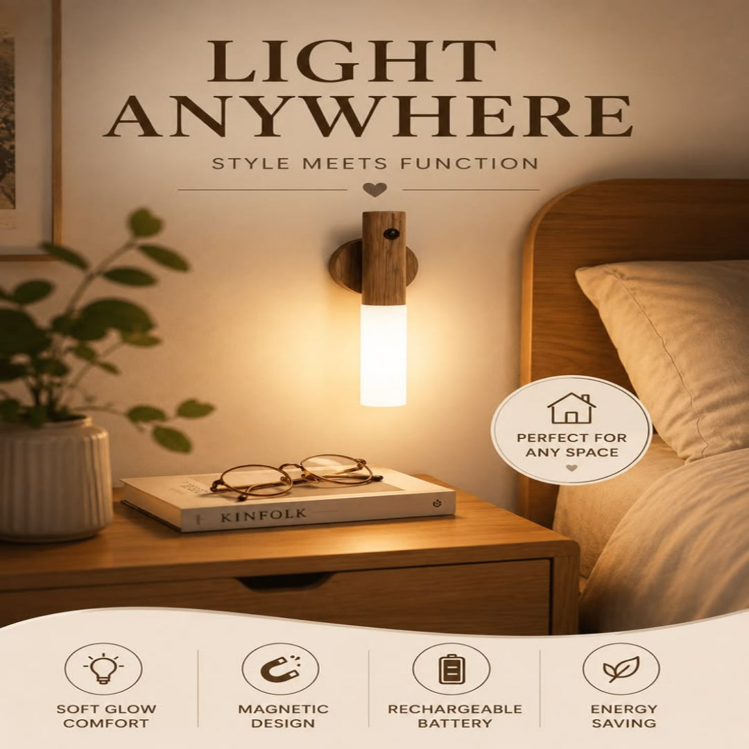 Motion Sensor LED Wall Light