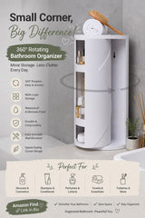 360° Rotating Corner Storage Organizer