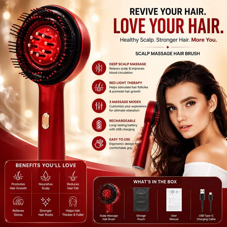 ELECTRIC HAIR OIL COMB