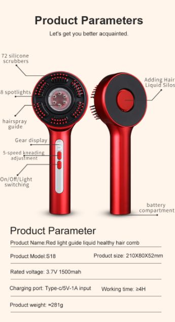 ELECTRIC HAIR OIL COMB
